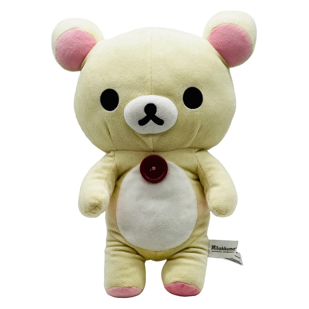 Rilakkuma Korilakkuma Plush Doll San X 2018 Cream Bear Kawaii Japan 13 inch‎